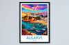 Algarve Travel Print Wall Art Algarve Wall Hanging Home Décor Algarve Gift Art Lovers Portugal Art Lover Gift Algarve Wall Décor Algarve Art