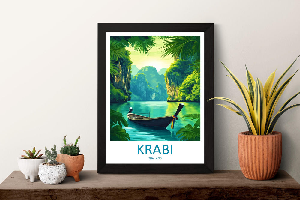 Krabi Travel Print