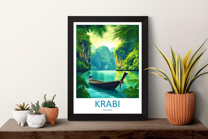 Krabi Travel Print