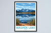 Washoe Lake Travel Print Washoe Lake Wall Decor Nevada Washoe Lake Art Washoe Lake Wall Art Nevada Poster Gift Washoe Lake Park Art