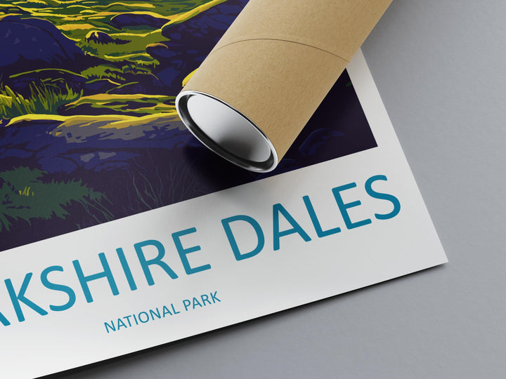 Yorkshire Dales Travel Print Wall Art Yorkshire Dales Wall Hanging Home Decor National Park Gift Yorkshire Dales Lovers National Park Wall