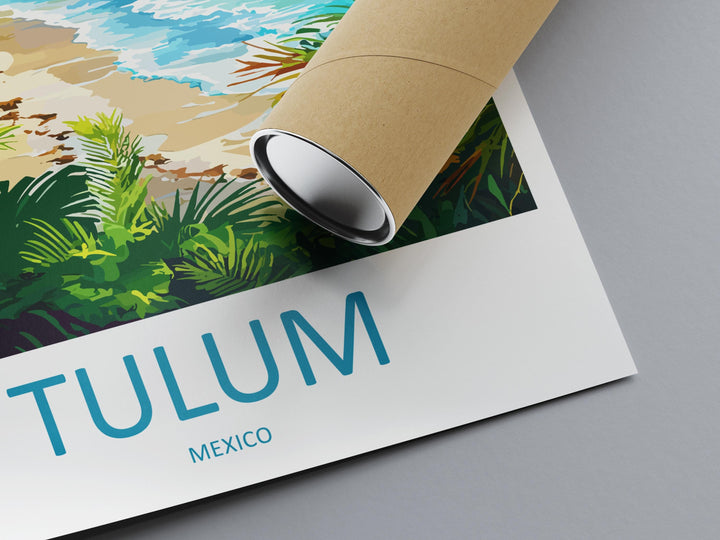 Tulum Travel Print Wall Art Tulum Wall Hanging Home Decoration Tulum Gift Art Lovers Wall Art Print Art Tulum Wall Hanging Poster Tulum Art