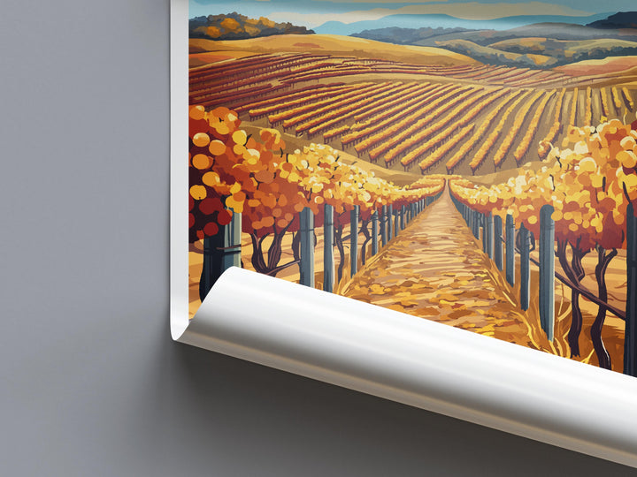 Southern Illinois Wine Trail Travel Print Southern Illinois Wall Decor Illinois Wine Trail Art Illinois Wall Art Poster Gift for Wine Lovers
