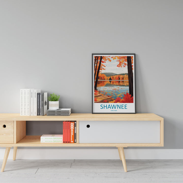 Shawnee State Park Travel Print Shawnee State Park Wall Decor Ohio Shawnee Park Art Shawnee State Park Wall Art Ohio Shawnee Park Ohio