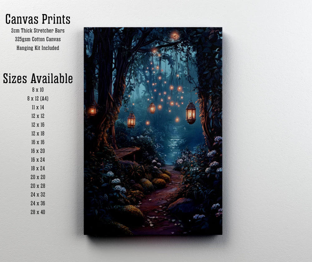 Vintage Fairy Garden Print: Enchanted Nature, Cottagecore Art