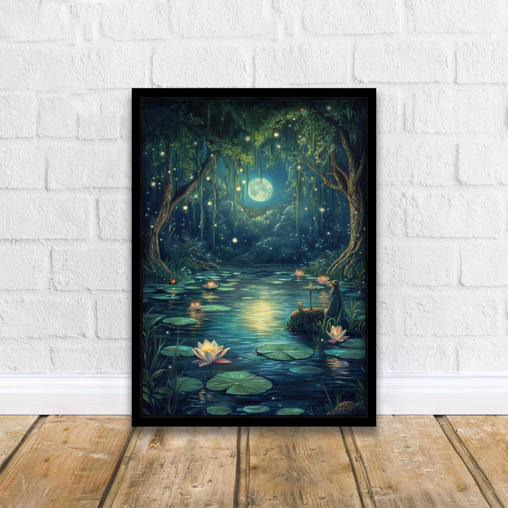 Witch's Pond Art Print | Vintage Cottagecore Wall Decor