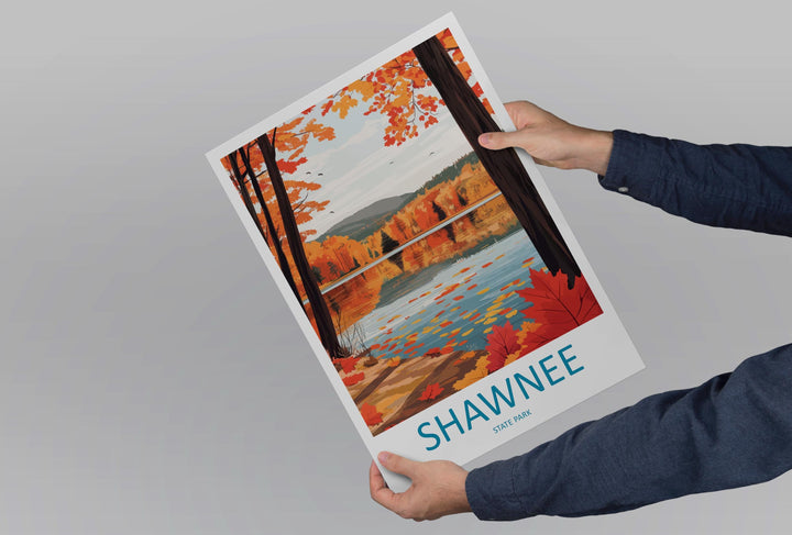 Shawnee State Park Travel Print Shawnee State Park Wall Decor Ohio Shawnee Park Art Shawnee State Park Wall Art Ohio Shawnee Park Ohio