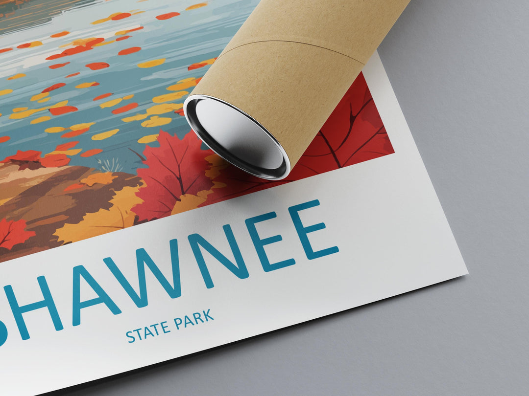 Shawnee State Park Travel Print Shawnee State Park Wall Decor Ohio Shawnee Park Art Shawnee State Park Wall Art Ohio Shawnee Park Ohio