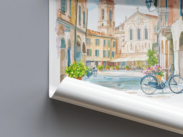 Parma Travel Print Wall Art Parma Wall Hanging Home Decor Parma Gift Art Lovers Italy Art Lover Gift Parma Print Italy Wall Art Decor