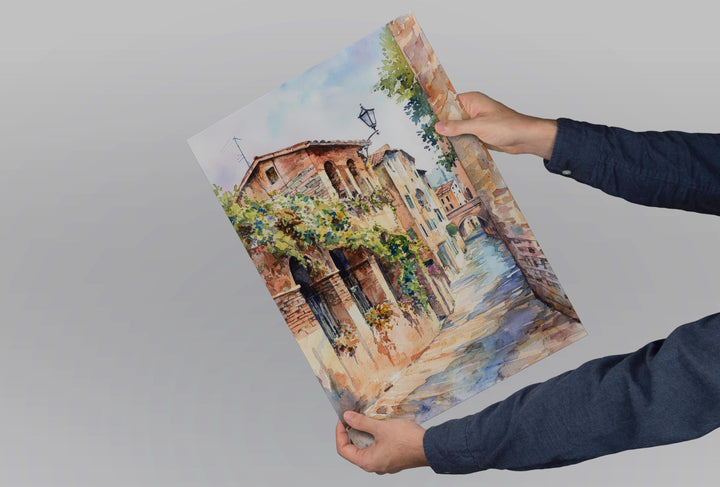 Verona Watercolor Poster Verona Travel Print Verona Italy Art Verona Wall Decor Verona City Painting