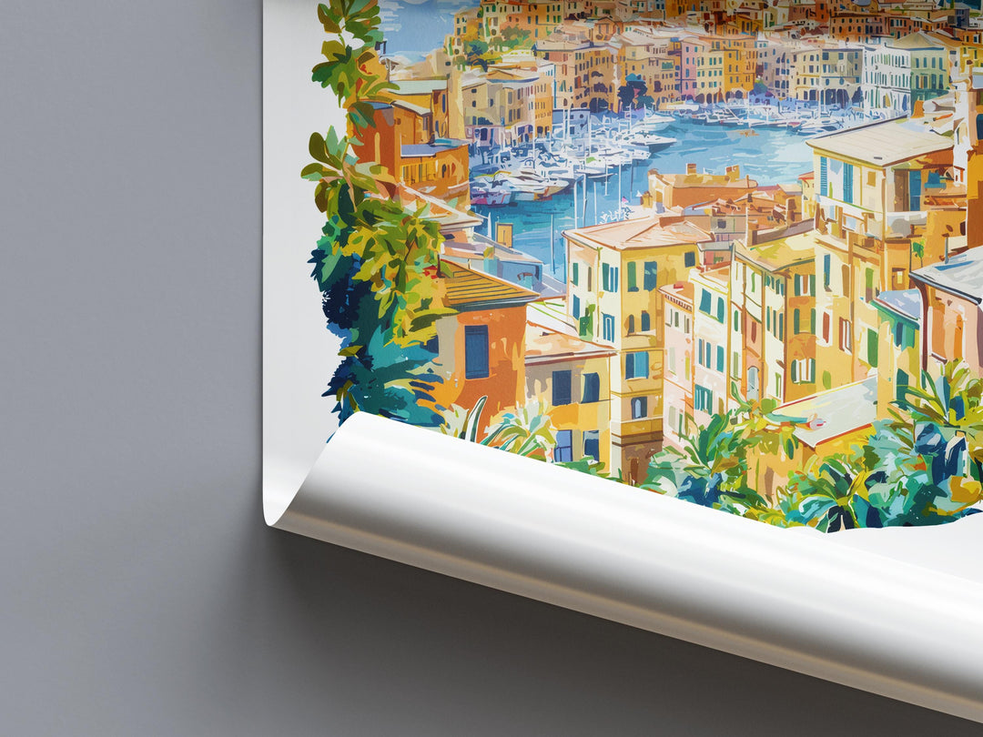 Genoa Watercolor Poster Genoa Italy Travel Print Wall Art Genoa Home Decor Genoa Gift Art Lovers Italy Art Genoa Port Cityscape