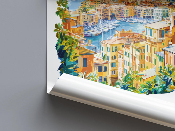 Genoa Watercolor Poster Genoa Italy Travel Print Wall Art Genoa Home Decor Genoa Gift Art Lovers Italy Art Genoa Port Cityscape