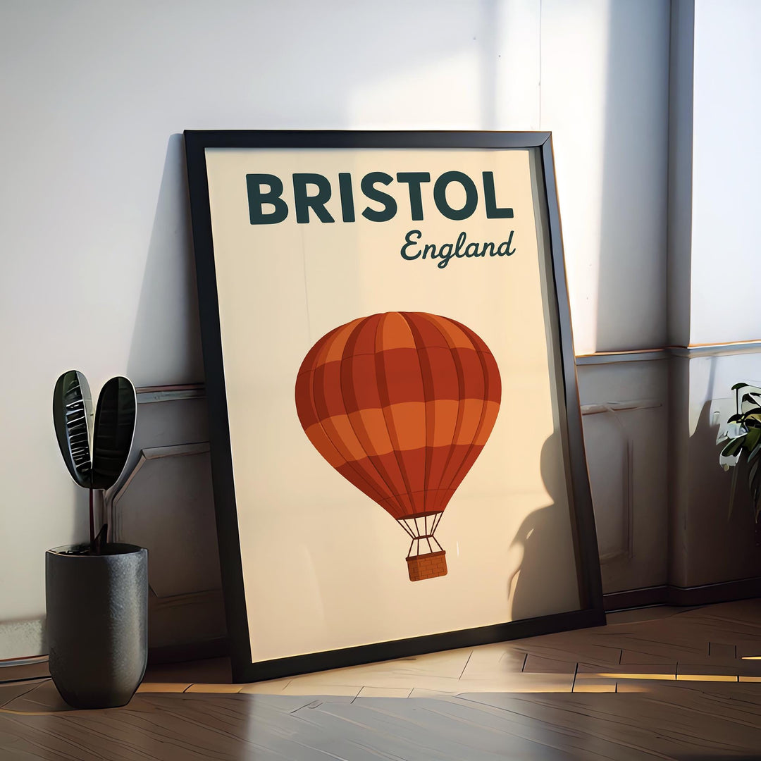 Bristol Preppy Poster Wall Art Bristol Wall Decor Home Décor Bristol Gift UK Art Lover Gift, Travel Souvenir Print