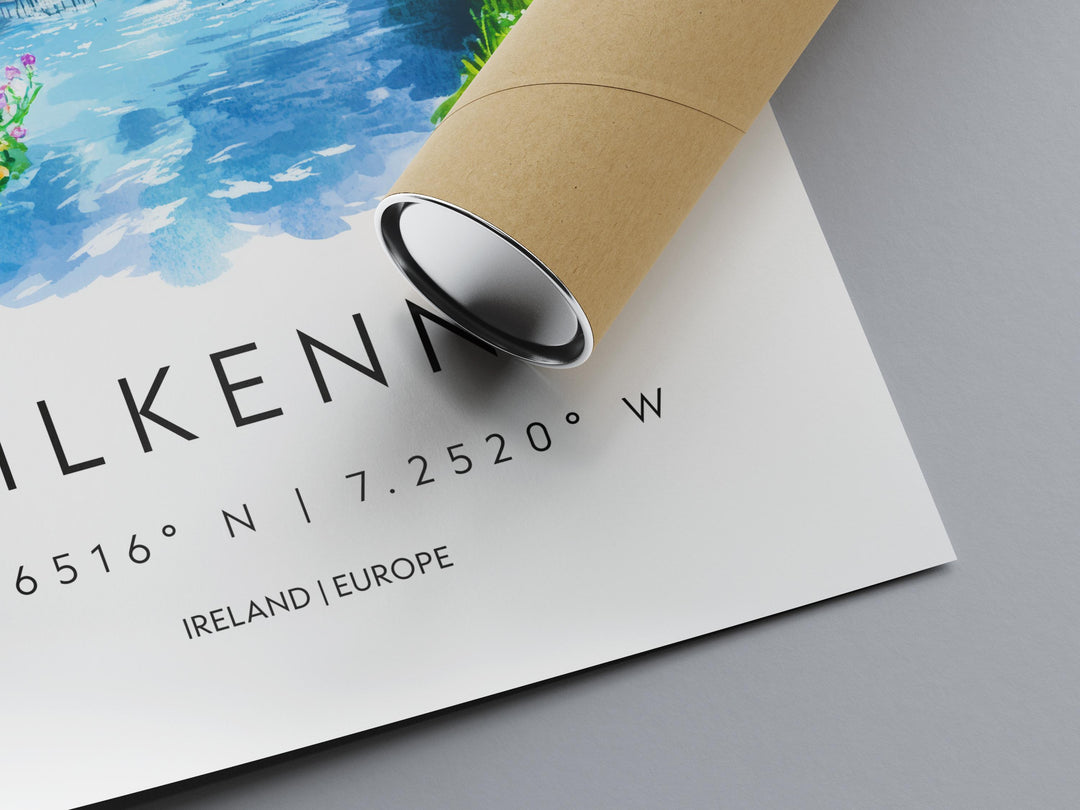 Killarney Watercolor Poster Wall Art Killarney Wall Decor Home Décor Killarney Gift Ireland Art Lover Gift, Travel Souvenir Print