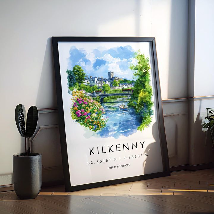Killarney Watercolor Poster Wall Art Killarney Wall Decor Home Décor Killarney Gift Ireland Art Lover Gift, Travel Souvenir Print