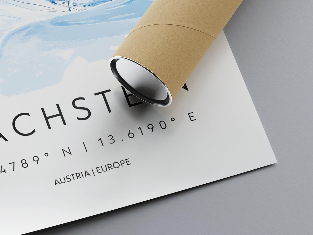 Dachstein watercolor poster Wall Art Dachstein Wall Hanging Home Décor Dachstein Gift Art Lovers Italy Art Lover Gift