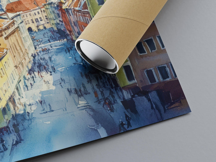 Innsbruck Watercolor Poster Wall Art Innsbruck Wall Hanging Home Décor Innsbruck Gift Art Lovers Austria Wall Art