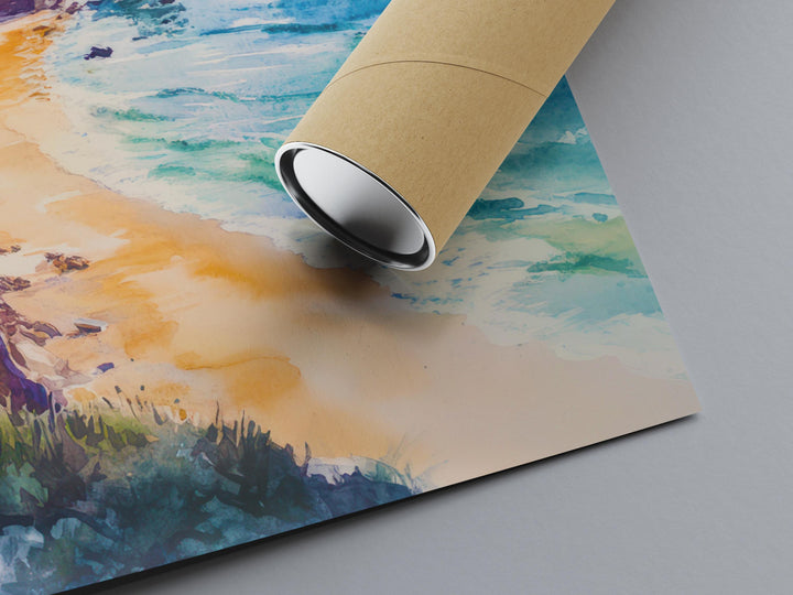 Point Reyes National Seashore Watercolor Poster California Travel Print Wall Art Point Reyes Home Decor Point Reyes Gift Nature Lovers
