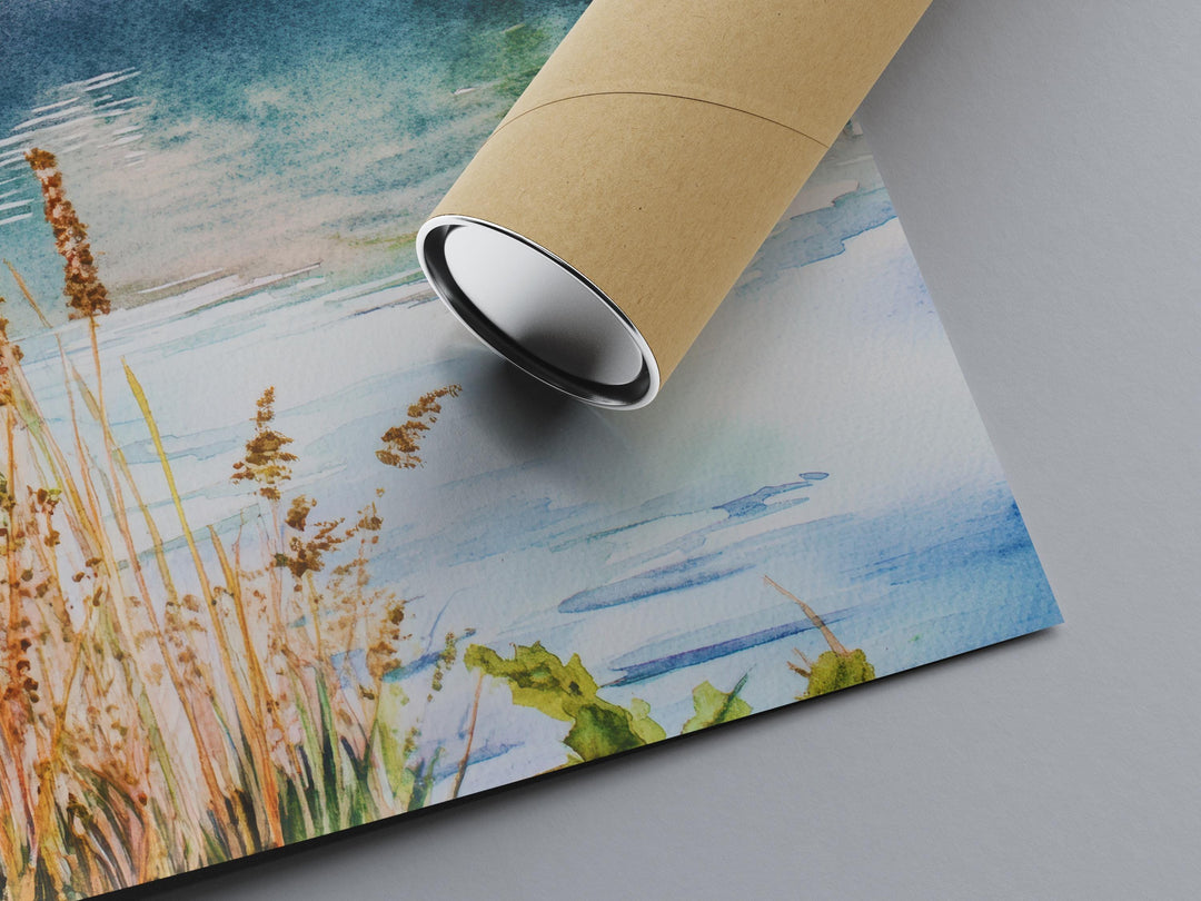 Grasmere Watercolor Poster Wall Art Grasmere Wall Decor Home Décor Grasmere Gift United Kingdom Art Lover Gift, Travel Souvenir Print