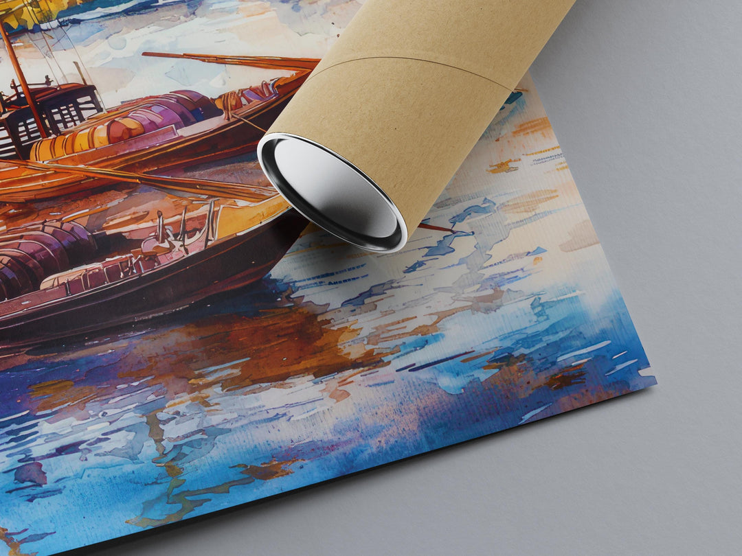 Porto watercolor poster Wall Art Porto Wall Hanging Home Décor Porto Gift Art Lovers Portugal Art Lover Gift Portugal wall art