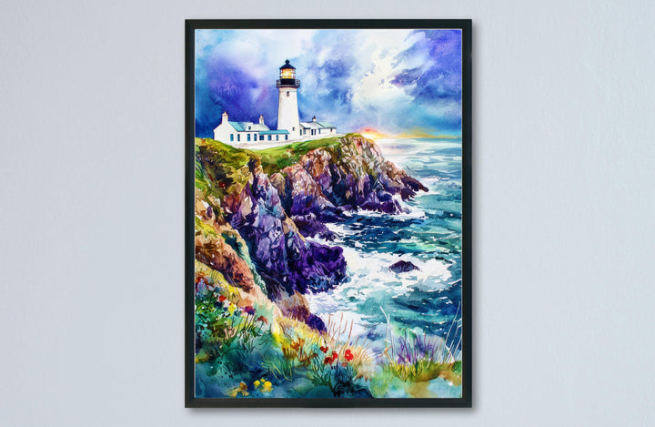 Donegal Watercolor Poster Wall Art Donegal Wall Hanging Home Décor Donegal Gift Art Lovers Ireland Wall Art Donegal Travel Poster Gift