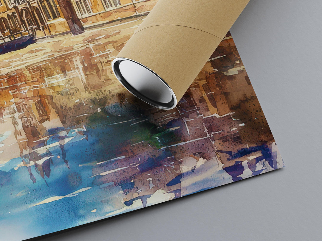 The Hague Watercolor Poster Wall Art The Hague Wall Hanging Home Décor The Hague Gift Art Lovers Netherlands Art Lover Gift
