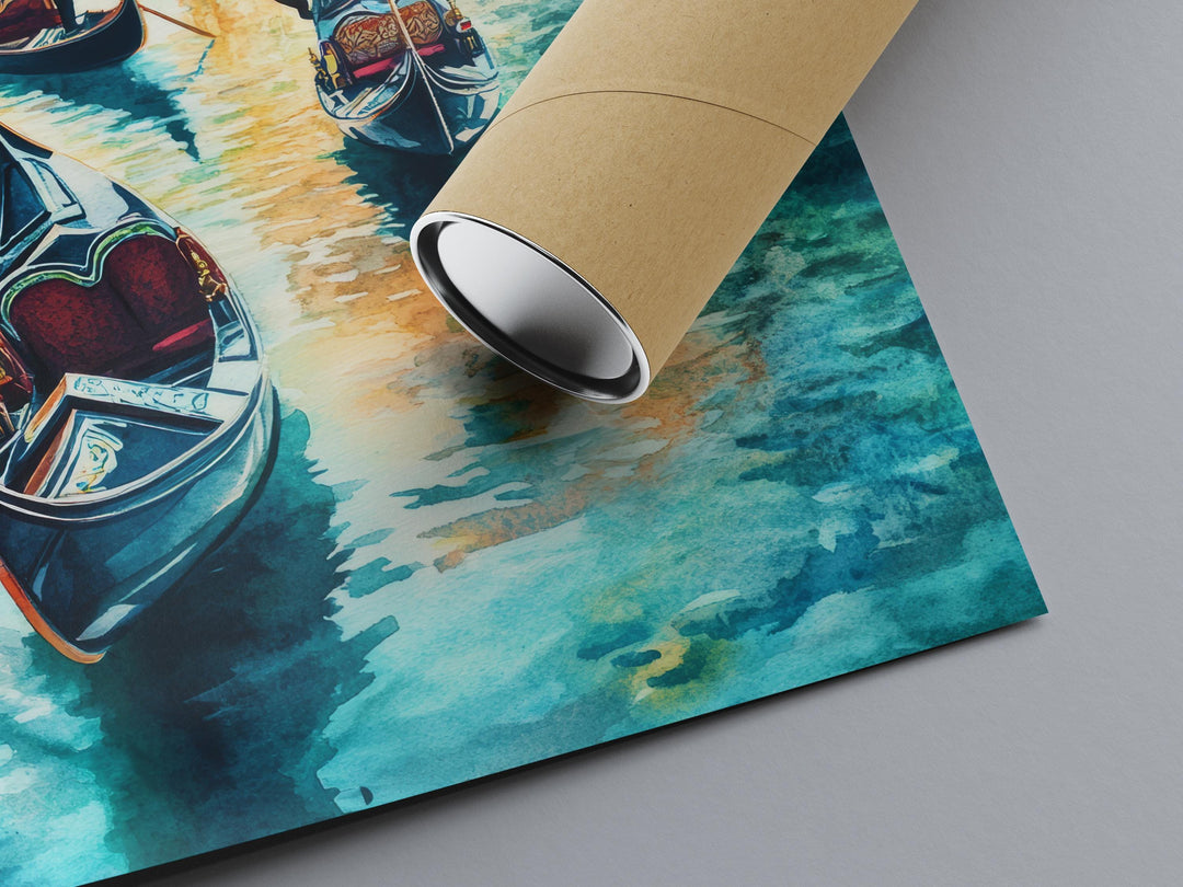 Venice Watercolor Poster Wall Art Venice Wall Hanging Home Décor Venice Gift Art Lovers Italy Art Lover Gift