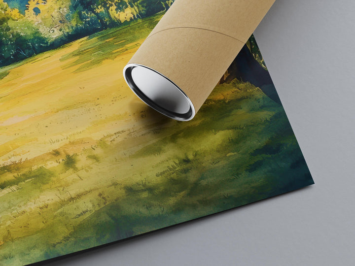 Hampstead Heath watercolor poster Wall Art Hampstead Heath Wall Hanging Home Décor Hampstead Heath Gift Art Lovers England Art Lover Gift