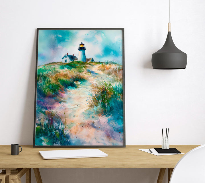 Cape Cod watercolor poster Wall Art Cape Cod Wall Hanging Home Décor Cape Cod Gift Art Lovers Massachusetts Art Lover Gift Massachusetts