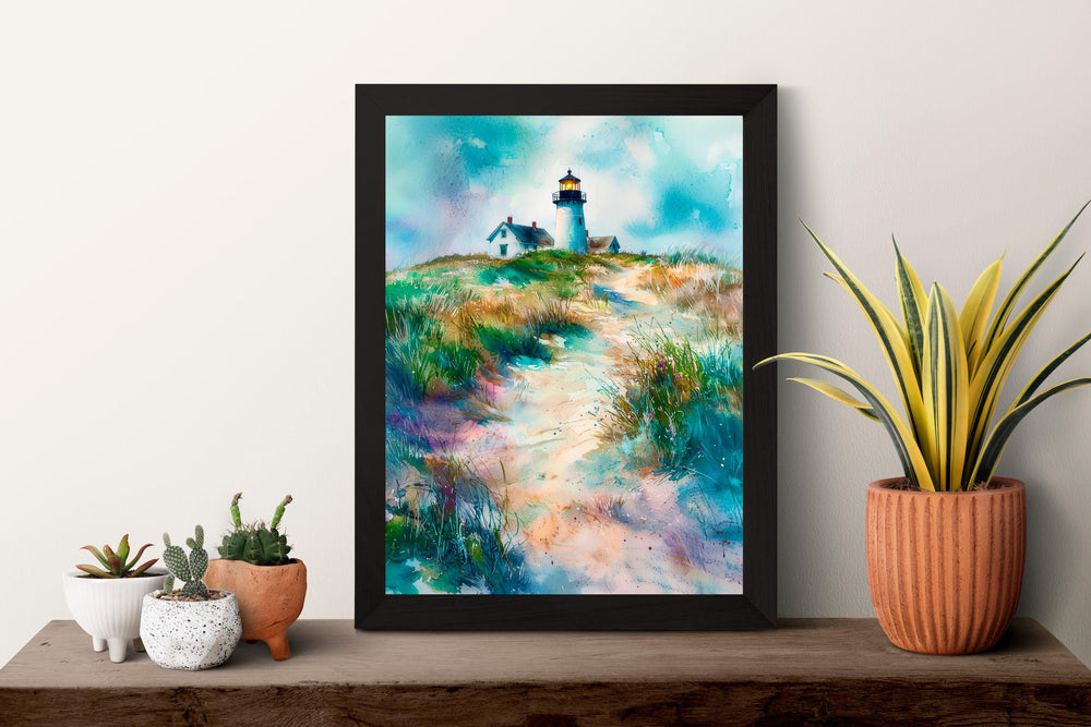 Cape Cod watercolor poster Wall Art Cape Cod Wall Hanging Home Décor Cape Cod Gift Art Lovers Massachusetts Art Lover Gift Massachusetts