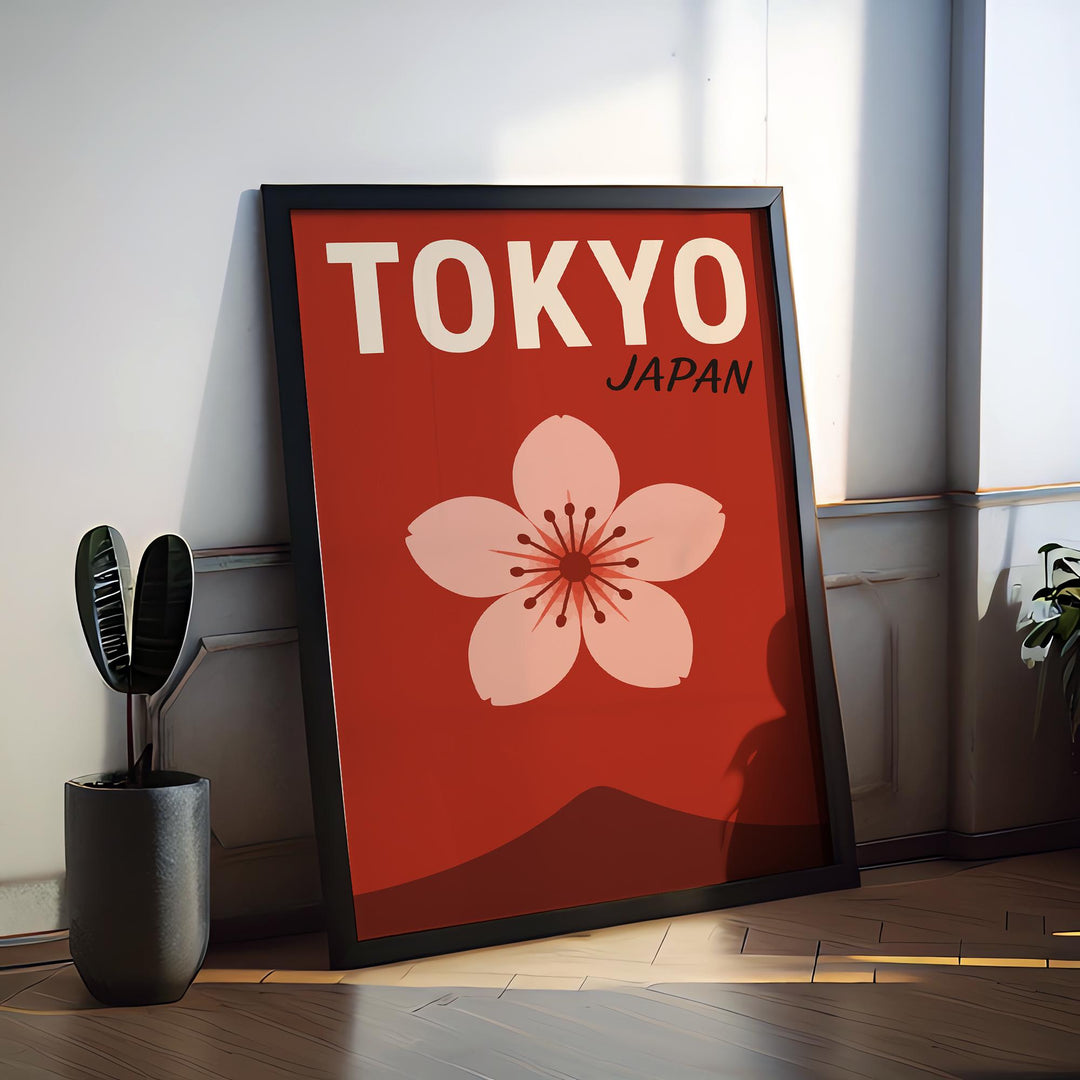Tokyo Preppy Poster Wall Art Tokyo Wall Decor Home Décor Tokyo Gift Japan Art Lover Gift, Travel Souvenir Print