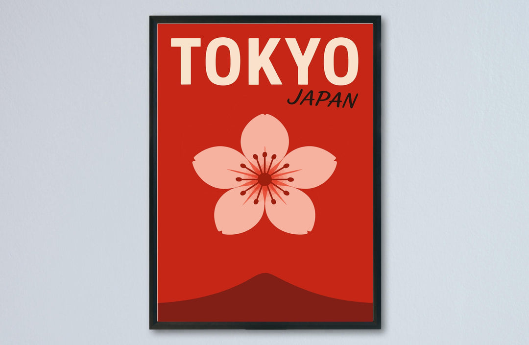 Tokyo Preppy Poster Wall Art Tokyo Wall Decor Home Décor Tokyo Gift Japan Art Lover Gift, Travel Souvenir Print