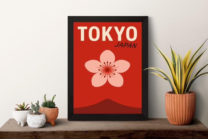 Tokyo Preppy Poster Wall Art Tokyo Wall Decor Home Décor Tokyo Gift Japan Art Lover Gift, Travel Souvenir Print