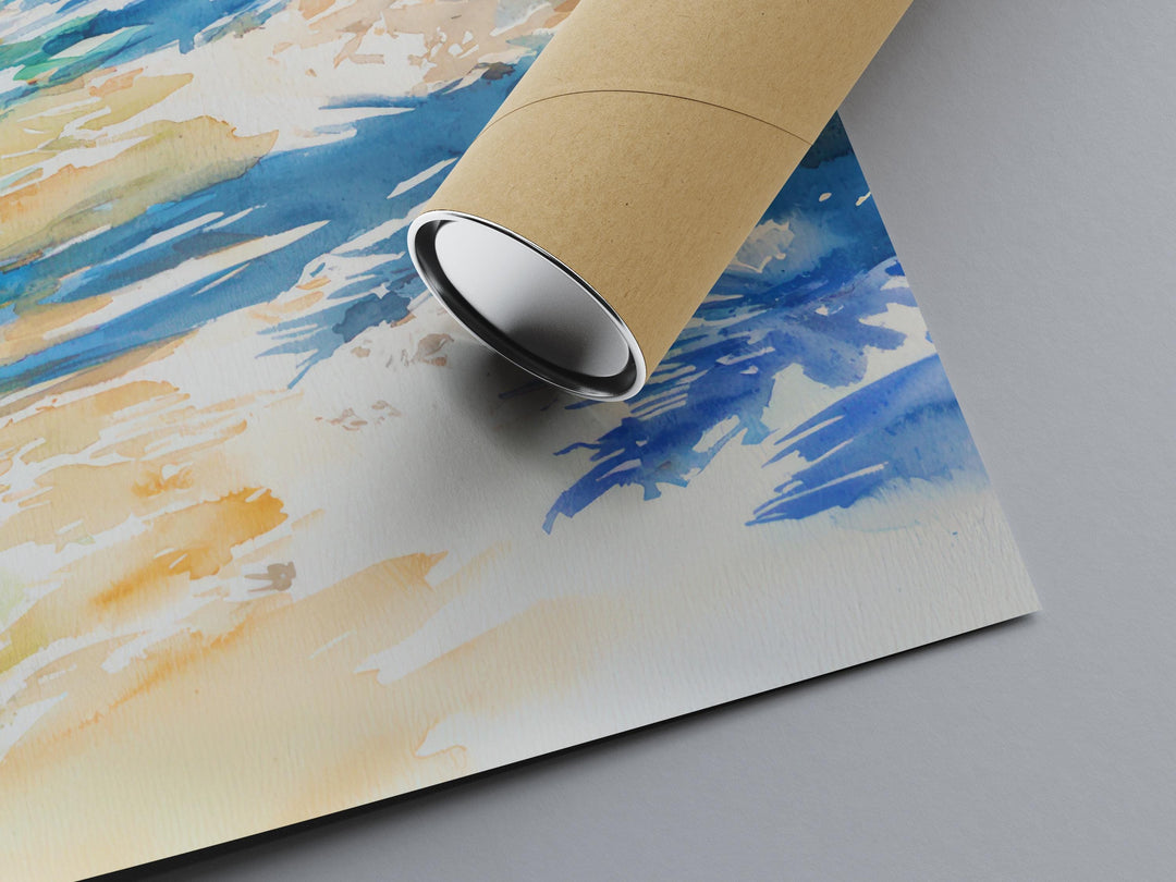Aruba watercolor poster Wall Art Aruba Wall Hanging Home Décor Aruba Gift Art Lovers Aruba Art Lover Gift Aruba wall art