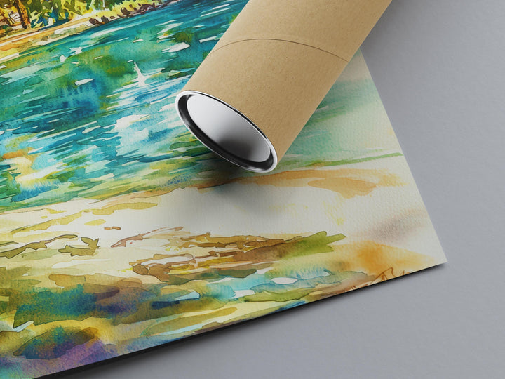 Belize watercolor poster Wall Art Belize Wall Hanging Home Décor Belize Gift Art Lovers Belize Art Lover Gift Belize wall art
