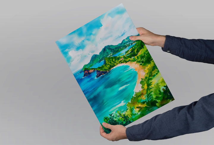 Saint Vincent and the Grenadines watercolor poster Wall Art Saint Vincent and the Grenadines Wall Hanging Home Décor Saint Vincent
