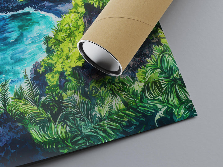 Big Island watercolor poster Wall Art Big Island Wall Hanging Home Décor Big Island Gift Art Lovers Hawaii Art Lover Gift Hawaii wall art