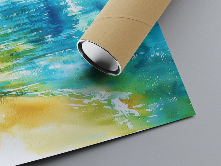 Honolulu watercolor poster Wall Art Honolulu Wall Hanging Home Décor Honolulu Gift Art Lovers Hawaii Art Lover Gift Hawaii wall art