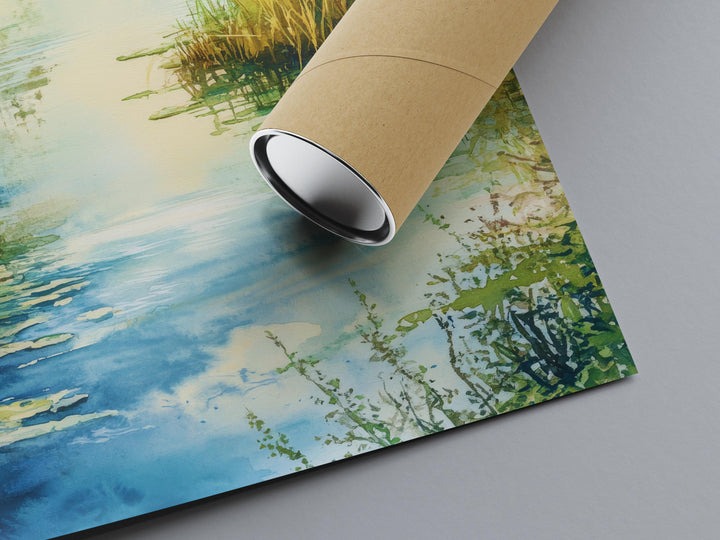 Everglades National Park Watercolor Poster Wall Art Everglades National Park Wall Hanging Home Décor Everglades National Park Gift Art