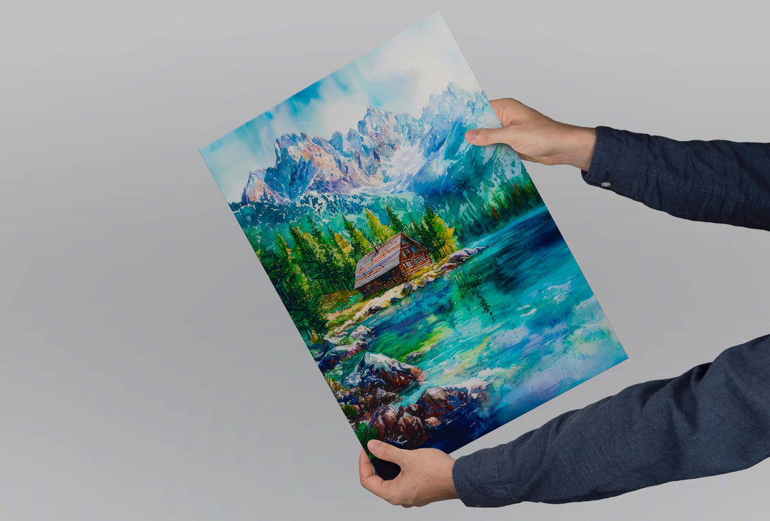 Tatra Mountains Watercolor Poster Wall Art Tatra Mountains Wall Hanging Home Décor Tatra Mountains Gift Art Lovers Poland Wall Art