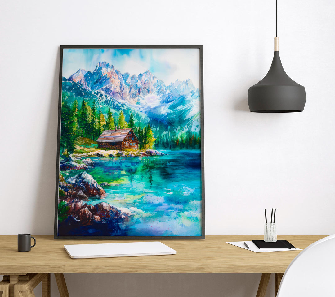 Tatra Mountains Watercolor Poster Wall Art Tatra Mountains Wall Hanging Home Décor Tatra Mountains Gift Art Lovers Poland Wall Art