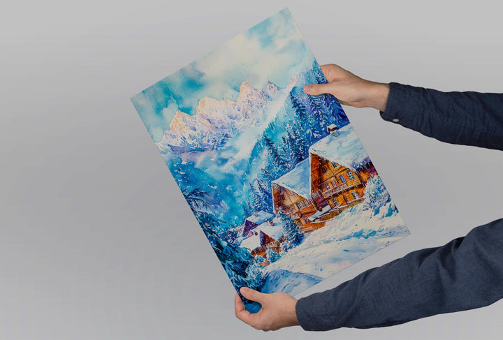 Zakopane Watercolor Poster Wall Art Zakopane Wall Hanging Home Décor Zakopane Gift Art Lovers Poland Wall Art Zakopane Travel Poster Gift