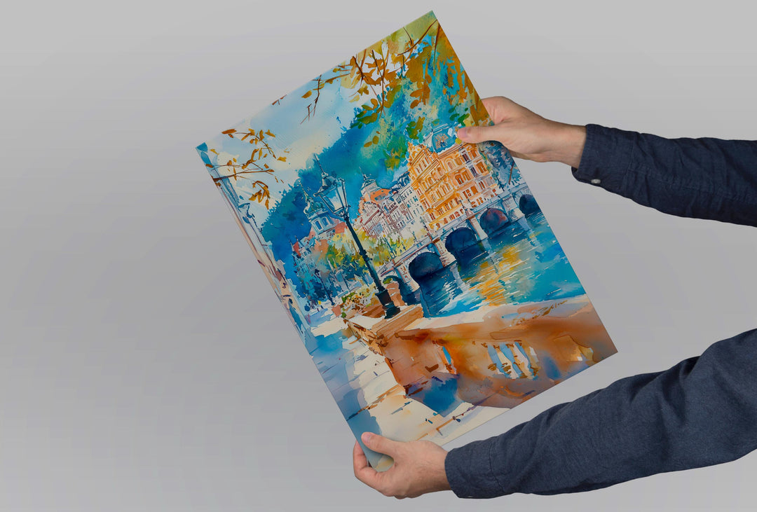 Karlovy Vary Watercolor Poster Wall Art Karlovy Vary Wall Hanging Home Décor Karlovy Vary Gift Art Lovers Czech Republic Wall Art