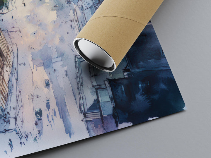 Harrogate Watercolor Poster Wall Art Harrogate Wall Hanging Home Décor Harrogate Gift Art Lovers United Kingdom Art Lover Gift Wall Art