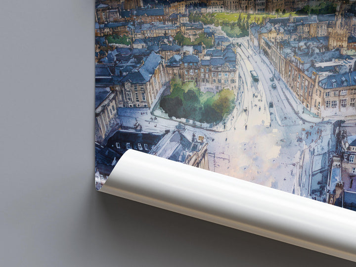 Harrogate Watercolor Poster Wall Art Harrogate Wall Hanging Home Décor Harrogate Gift Art Lovers United Kingdom Art Lover Gift Wall Art