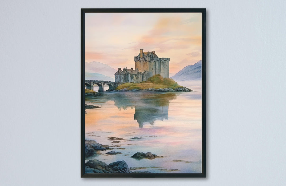 Fort William Watercolor Poster Wall Art Fort William Wall Hanging Home Décor Fort William Gift Art Lovers Scotland Wall Art