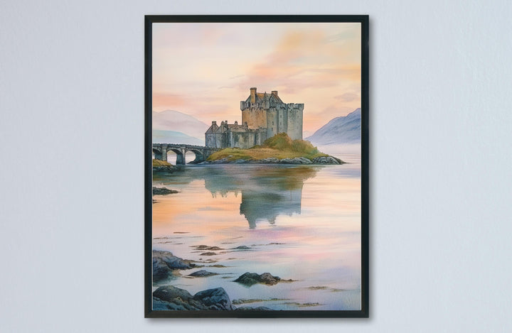 Fort William Watercolor Poster Wall Art Fort William Wall Hanging Home Décor Fort William Gift Art Lovers Scotland Wall Art