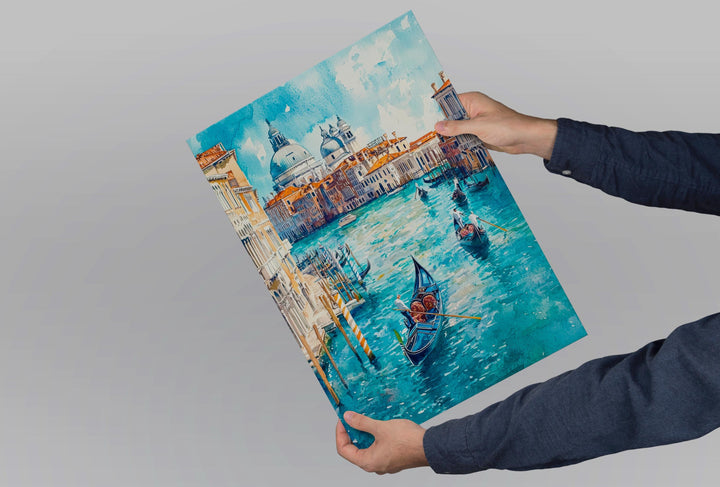 Venice Watercolor Poster Wall Art Venice Wall Hanging Home Décor Venice Gift Art Lovers Italy Wall Art