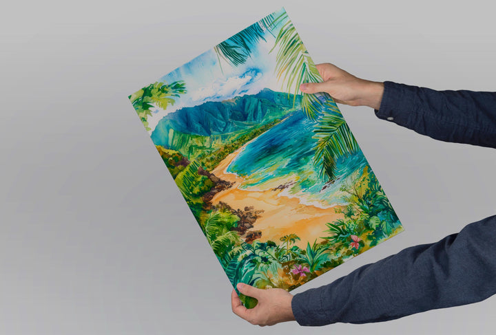 Maui Watercolor Poster Wall Art Maui Wall Hanging Home Décor Maui Gift Art Lovers United States Wall Art