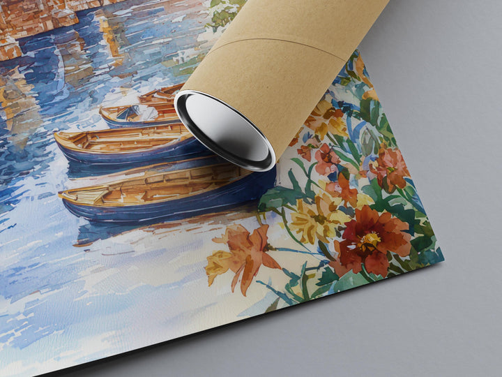 Exeter Watercolor Poster Wall Art Exeter Wall Hanging Home Décor Exeter Gift Art Lovers United Kingdom Wall Art